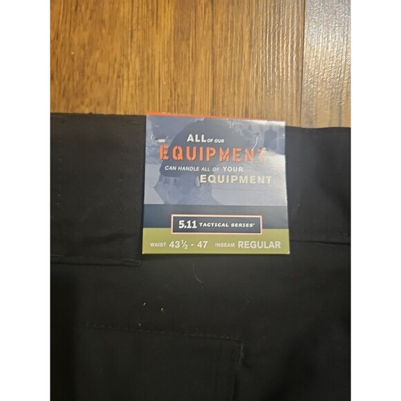 NWT 5.11 Tactical Mens 2XL TDU Adjustable Work Security Pants Black Kneepads - Picture 10 of 10